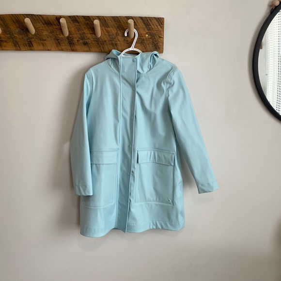 COPY - Sky Blue Rain Jacket - Picture 1 of 4